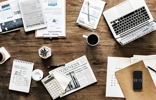 desk work business office finance