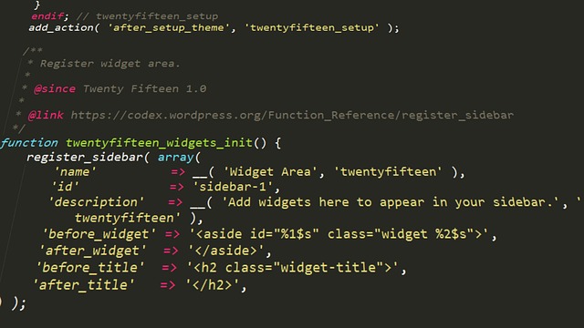 wordpress php code programming